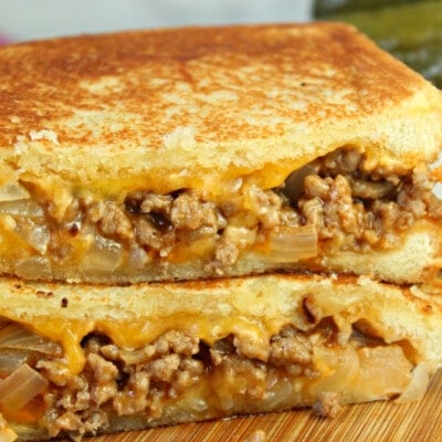 Sloppy Joe Grilled Cheese feature