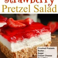 Strawberry Pretzel Salad pin0