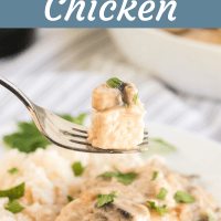 Champagne Chicken picture for pinterest