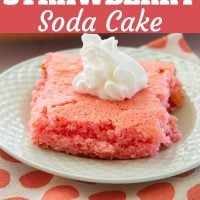 strawberry soda cake picture for pinterest