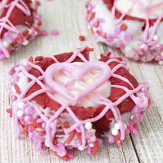 Thumbprint Cookies for Valentine's Day