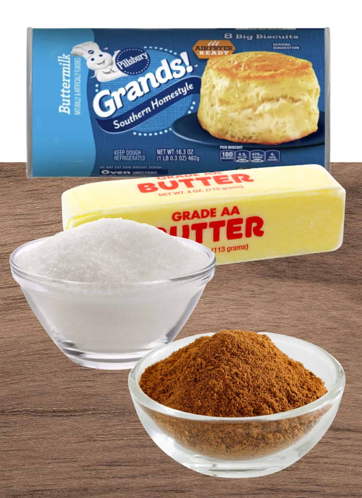 Air Fryer Donuts ingredients