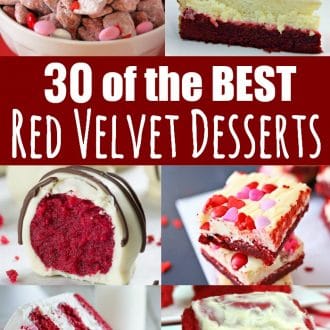 Over 30 of the BEST Red Velvet Desserts
