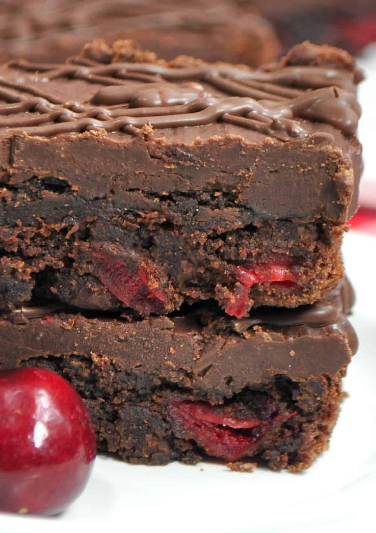 Black Forest Brownies