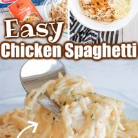 Easy Chicken Spaghetti