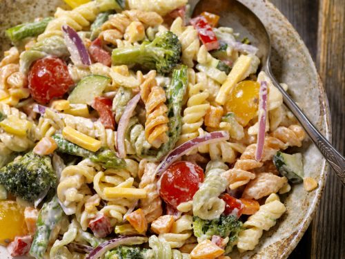 Creamy Pasta Salad Recipe | Kitchen Fun With My 3 Sons