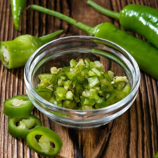 Diced Jalapeno Peppers