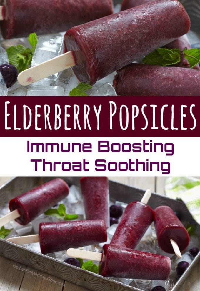 Elderberry Popsicles