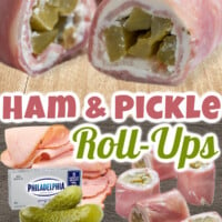 Ham and Pickle Roll Ups pin
