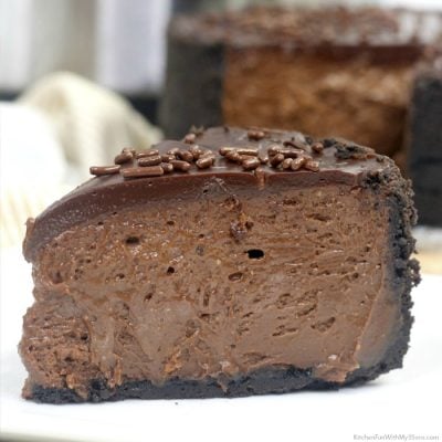 Instant Pot Chocolate Cheesecake