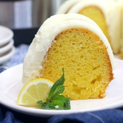 instant pot lemon bundt cake