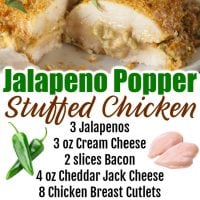 Jalapeno Stuffed Chicken