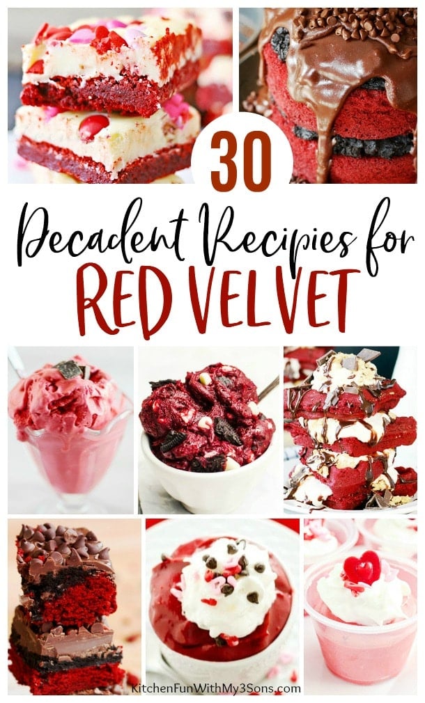30 of the BEST Red Velvet Desserts