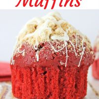 red velvet muffin picture for pinterest