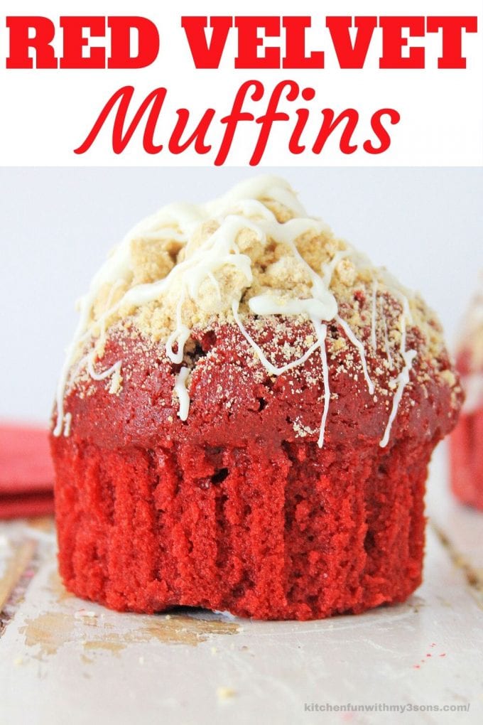 red velvet muffin picture for pinterest