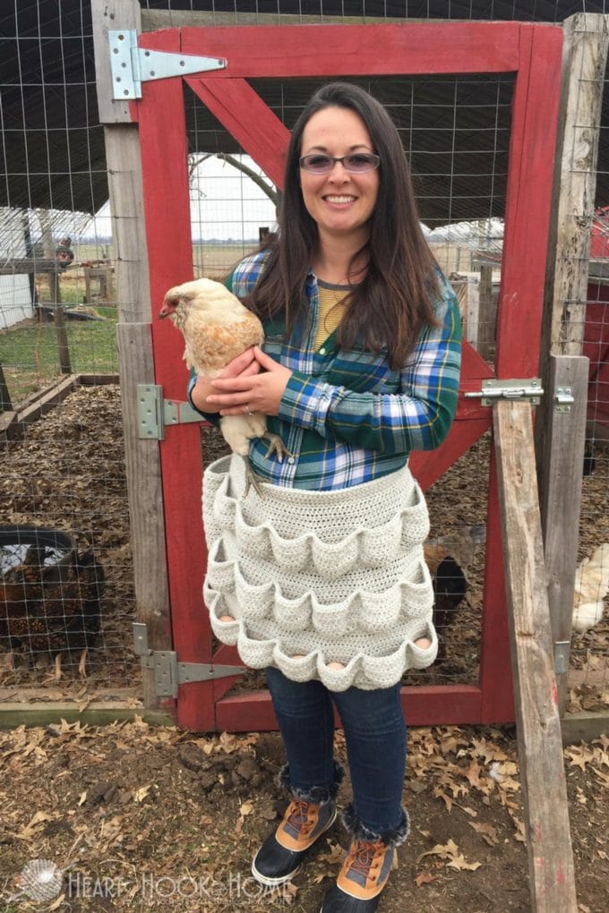 Crochet Chicken Egg Holder