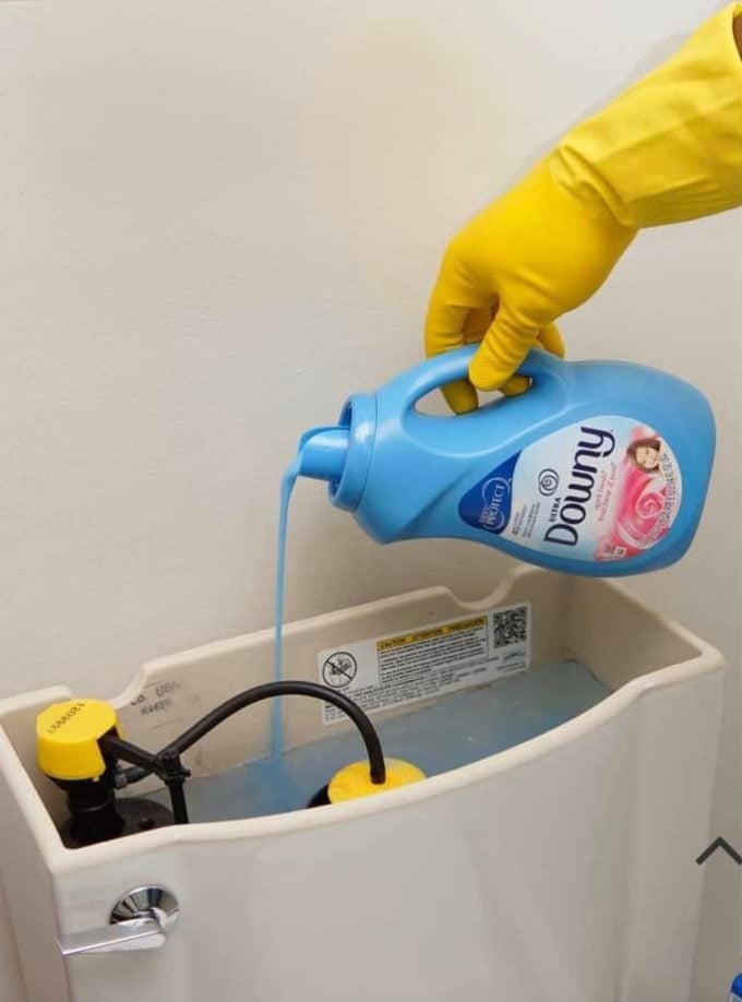 Use Downy To Keep Your Toilet Smelling Good