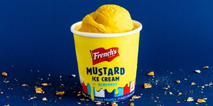 French's Mustard Ice Cream