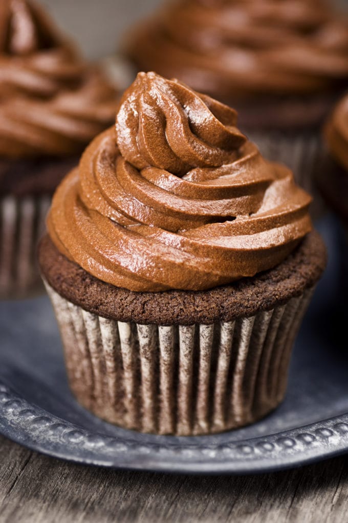 Chocolate Cupcake with Homemade Chocolate Frosting