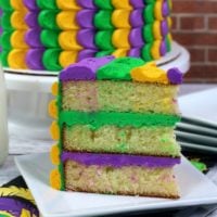 Best Ever Mardi Gras Cake Recipe