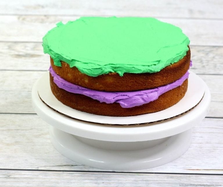 Best Ever Mardi Gras Cake Recipe Kitchen Fun With My 3 Sons