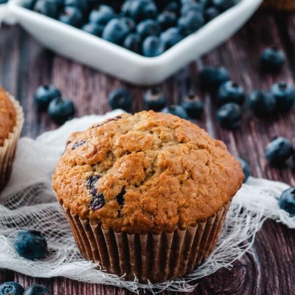 Blueberry Oatmeal Muffins
