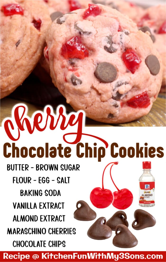 Cherry Chocolate Chip Cookies 
