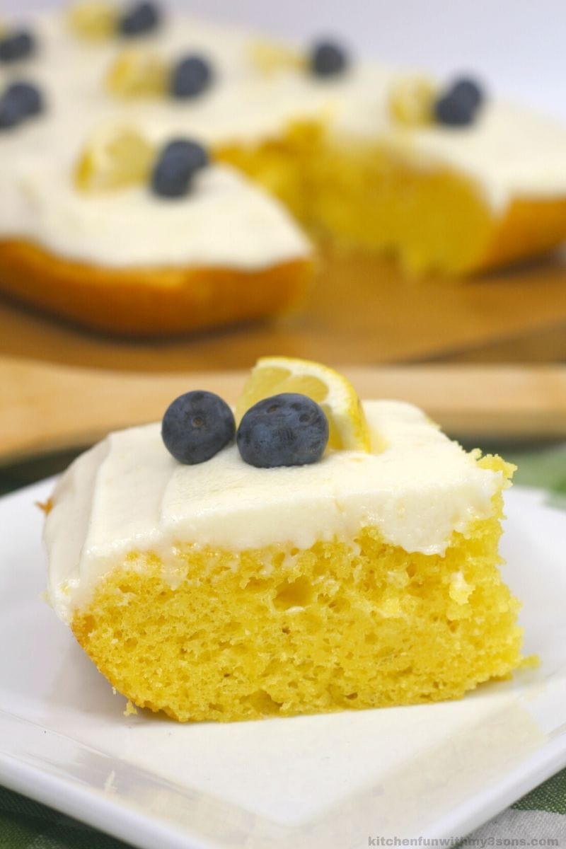 Lemon Sheet Cake Recipe