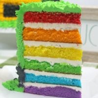 Leprechaun Hat Rainbow Cake