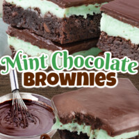 Mint Chocolate Brownies pin