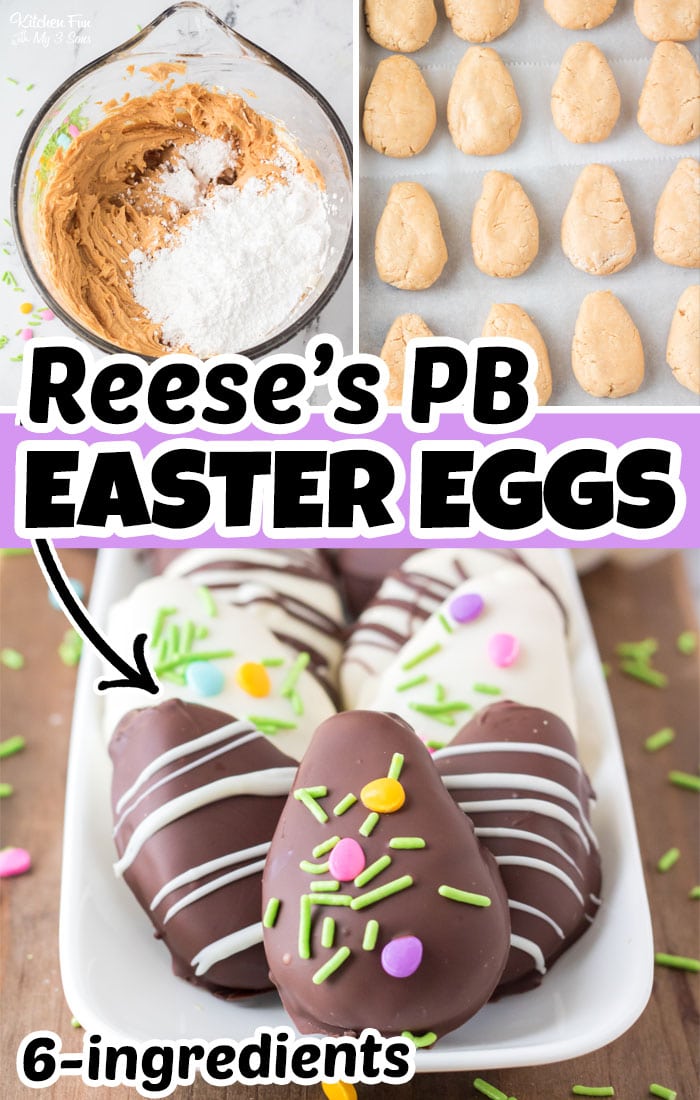 Reese's Peanut Butter Eggs are the Easter dessert you need! If you love chocolate and peanut butter, you can make your own Reese's eggs at home. 