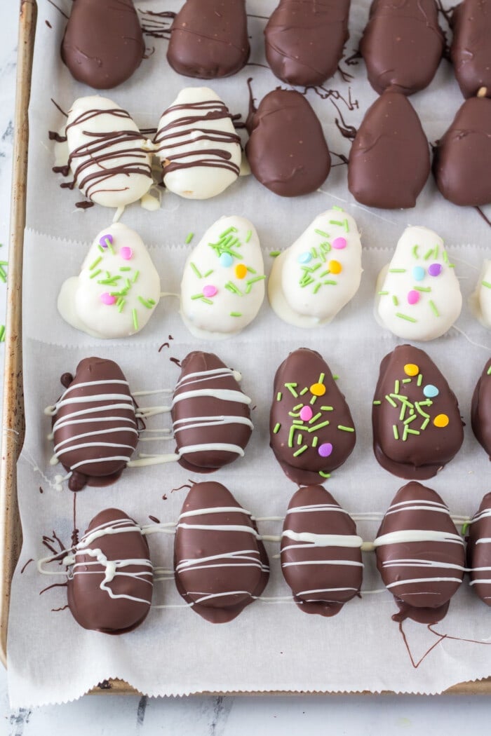 dipped peanut butter eggs