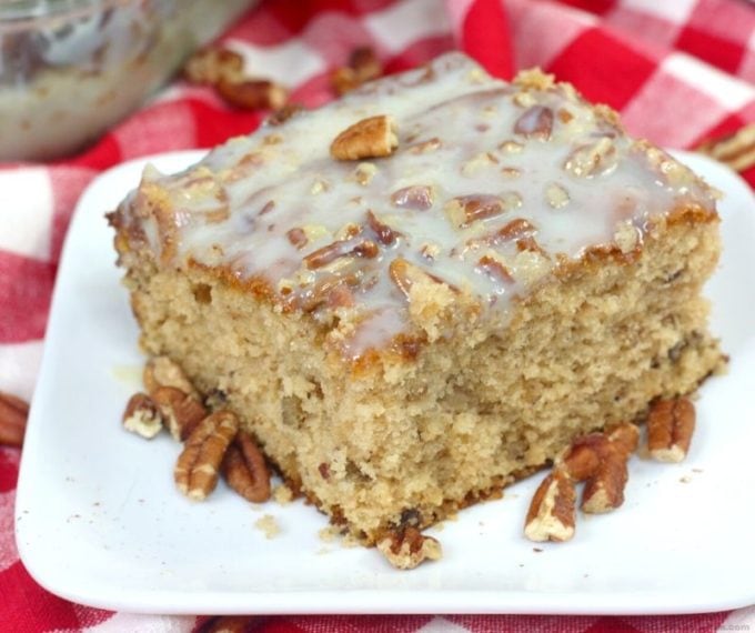 Southern Pecan Praline Cake Recipe - Kitchen Fun With My 3 Sons