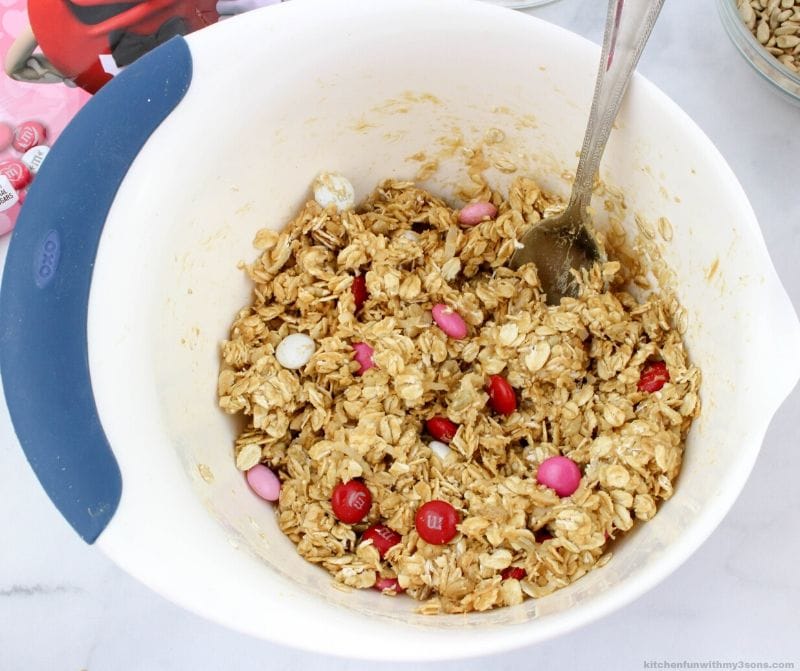 granola in a bowl
