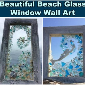 Beach Glass Window Wall Art