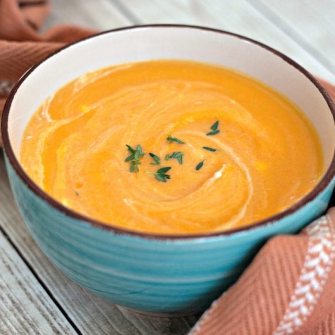 Butternut Squash Soup Recipe - Kitchen Fun With My 3 Sons