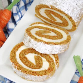 Carrot Cake Roll feature