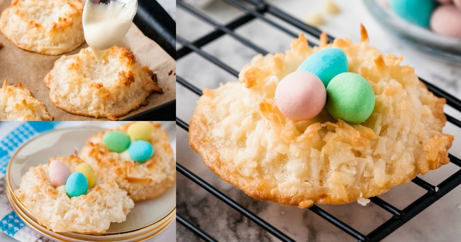 Coconut Macaroons Recipe Easter Birds Nests Kitchen Fun With My 3 Sons
