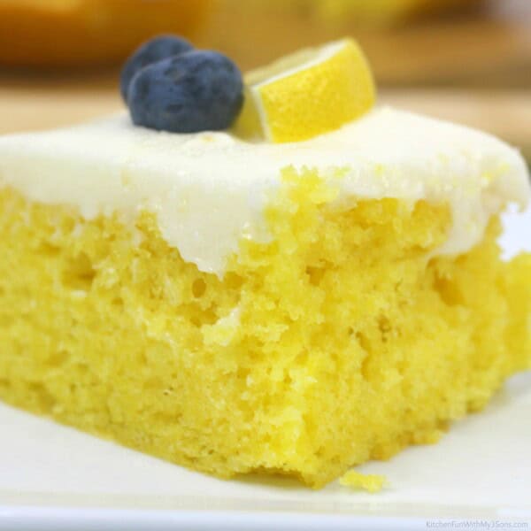 Homemade Lemon Sheet Cake