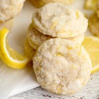 Easy Homemade Lemon Sugar Cookies