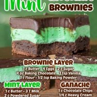 Mint Chocolate Brownies