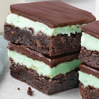 Mint Chocolate Brownies feature