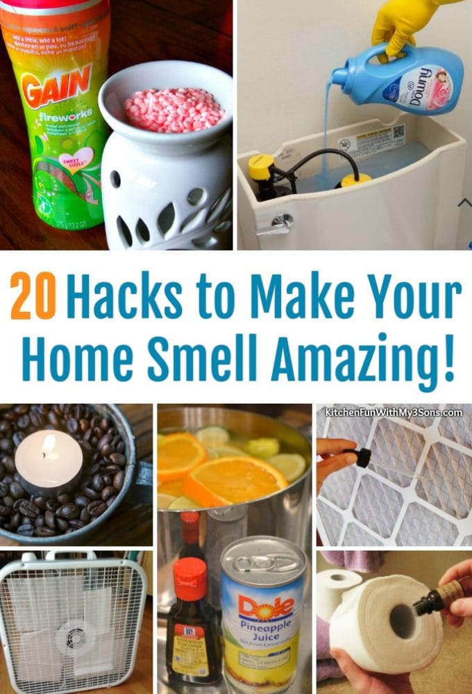 20 Hacks to Make Your Home Smell Amazing!