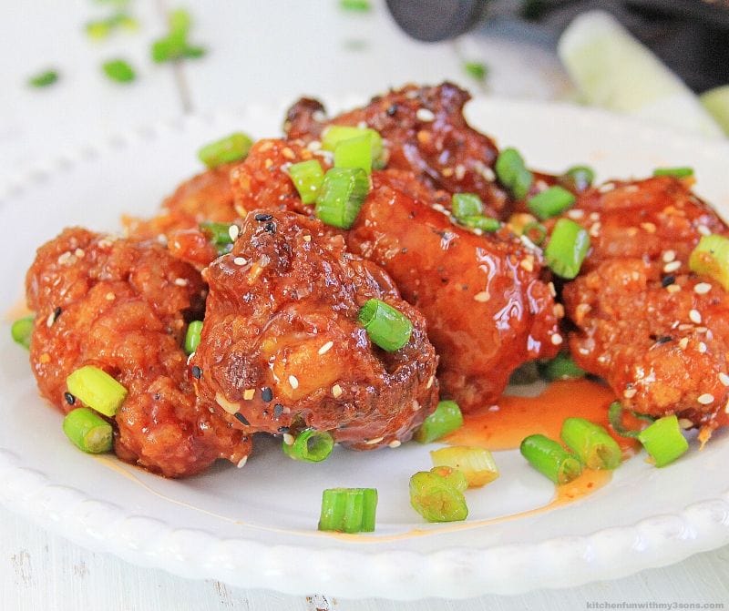 Air Fryer Sweet Asian Chili Wings