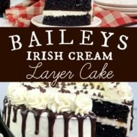 Baileys Irish Cream Layer Cake