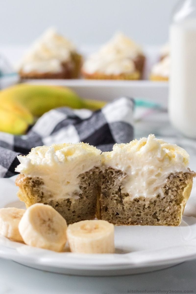 Banana Cream Cupcakes Recipe