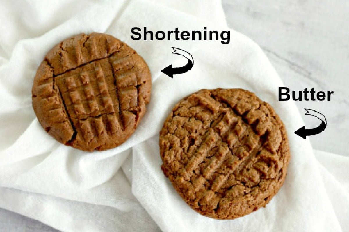 Butter vs Shortening for chocolate cookies