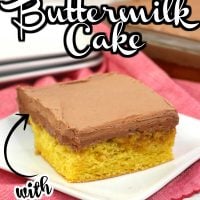 Old-Fashioned Buttermilk Cake