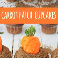 Carrot Patch Cupcakes Pin