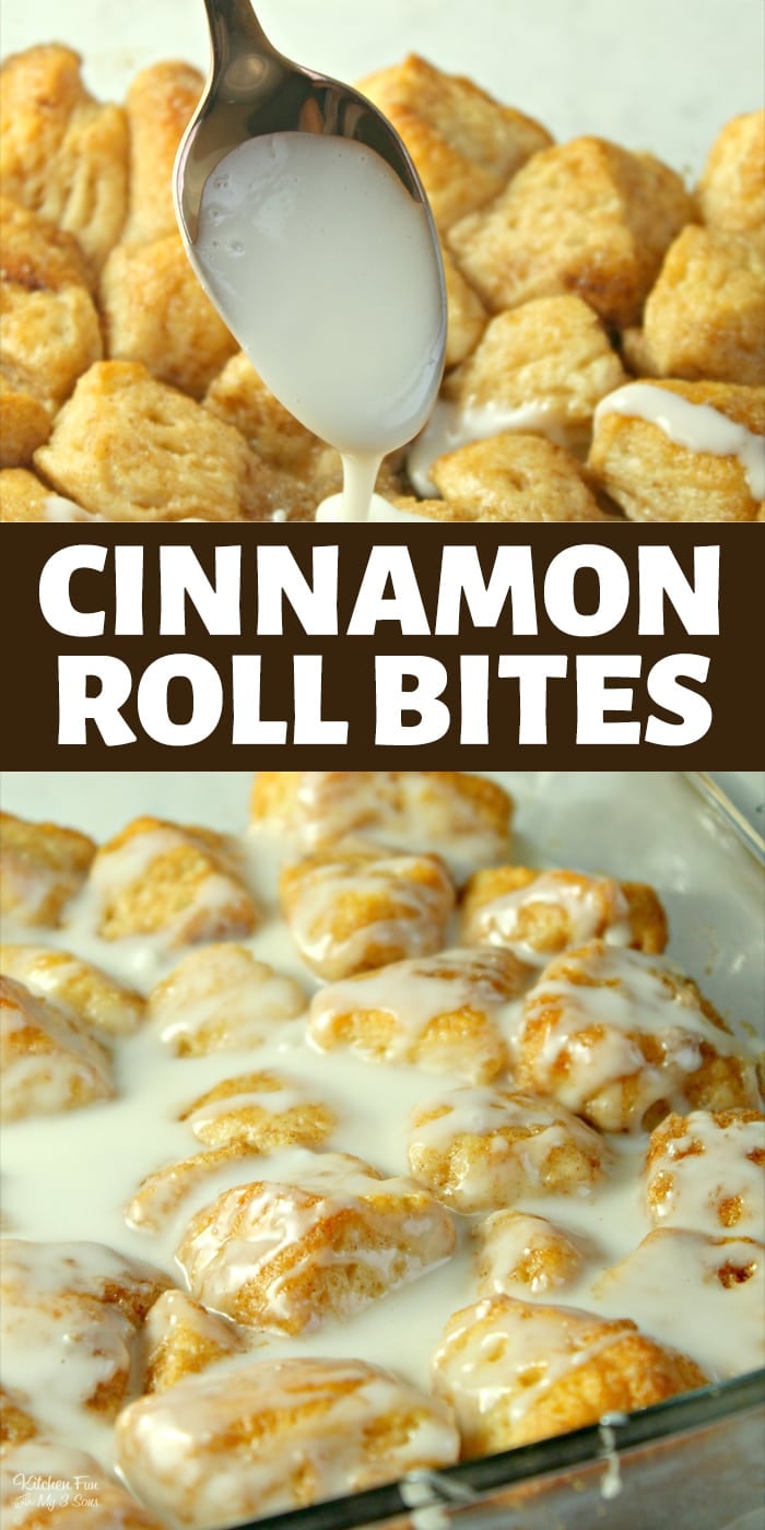 Cinnamon Roll Bites